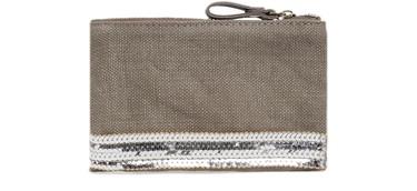 Zipped clutch by VANESSA BRUNO
