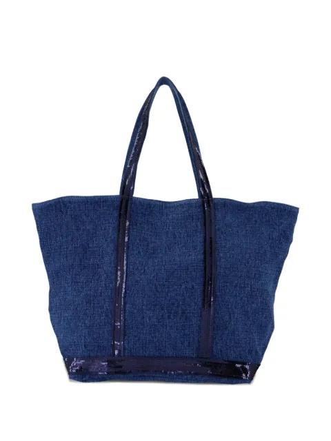 large sequin-embellished tote bag by VANESSA BRUNO