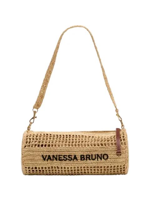 open-knit raffia shoulder bag by VANESSA BRUNO open-knit raffia shoulder bag by VANESSA BRUNO