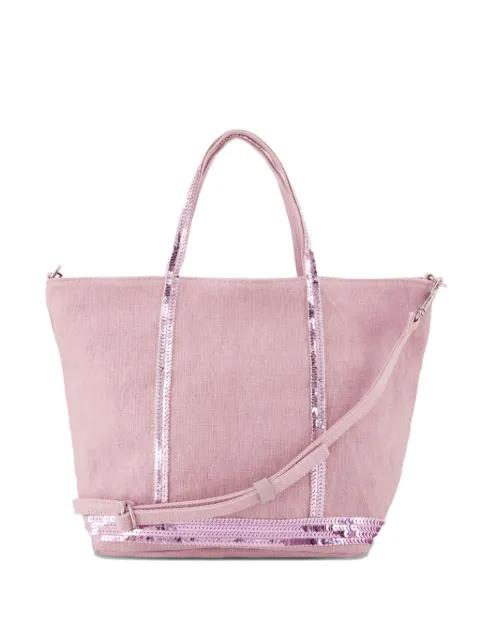 small Cabas sequin-trimmed tote bag by VANESSA BRUNO