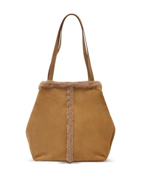 smooth top-handle shopper bag by VANESSA BRUNO