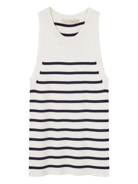 striped ribbed top by VANESSA BRUNO