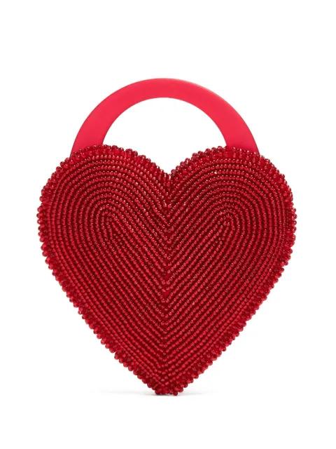 Reine de Coeur clutch by VANINA