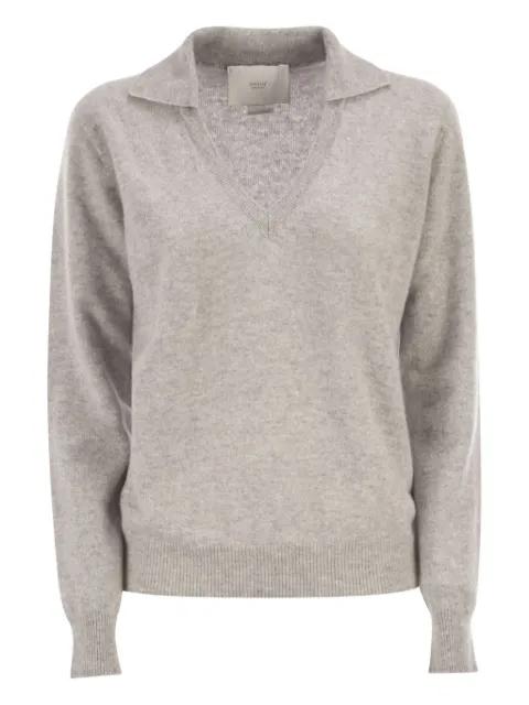 Patty long-sleeves polo top by VANISE