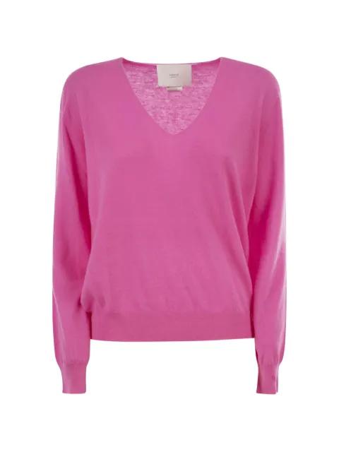 V-neck cashmere sweater by VANISE
