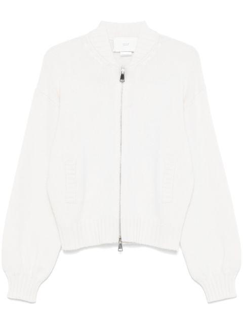 zip-up cardigan by VANISE