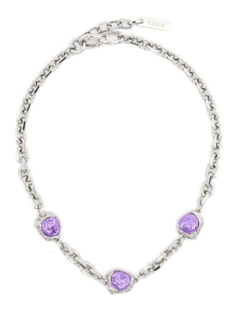 Rock Jewel choker necklace by VANN JEWELRY