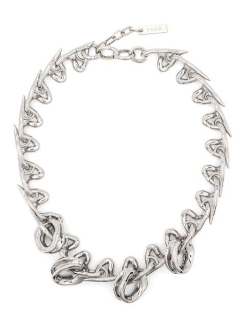 U-pendant heart necklace by VANN JEWELRY