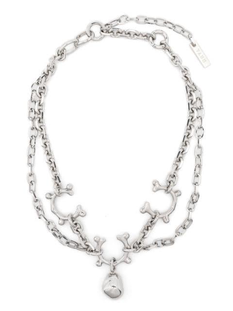 layered choker necklace by VANN JEWELRY