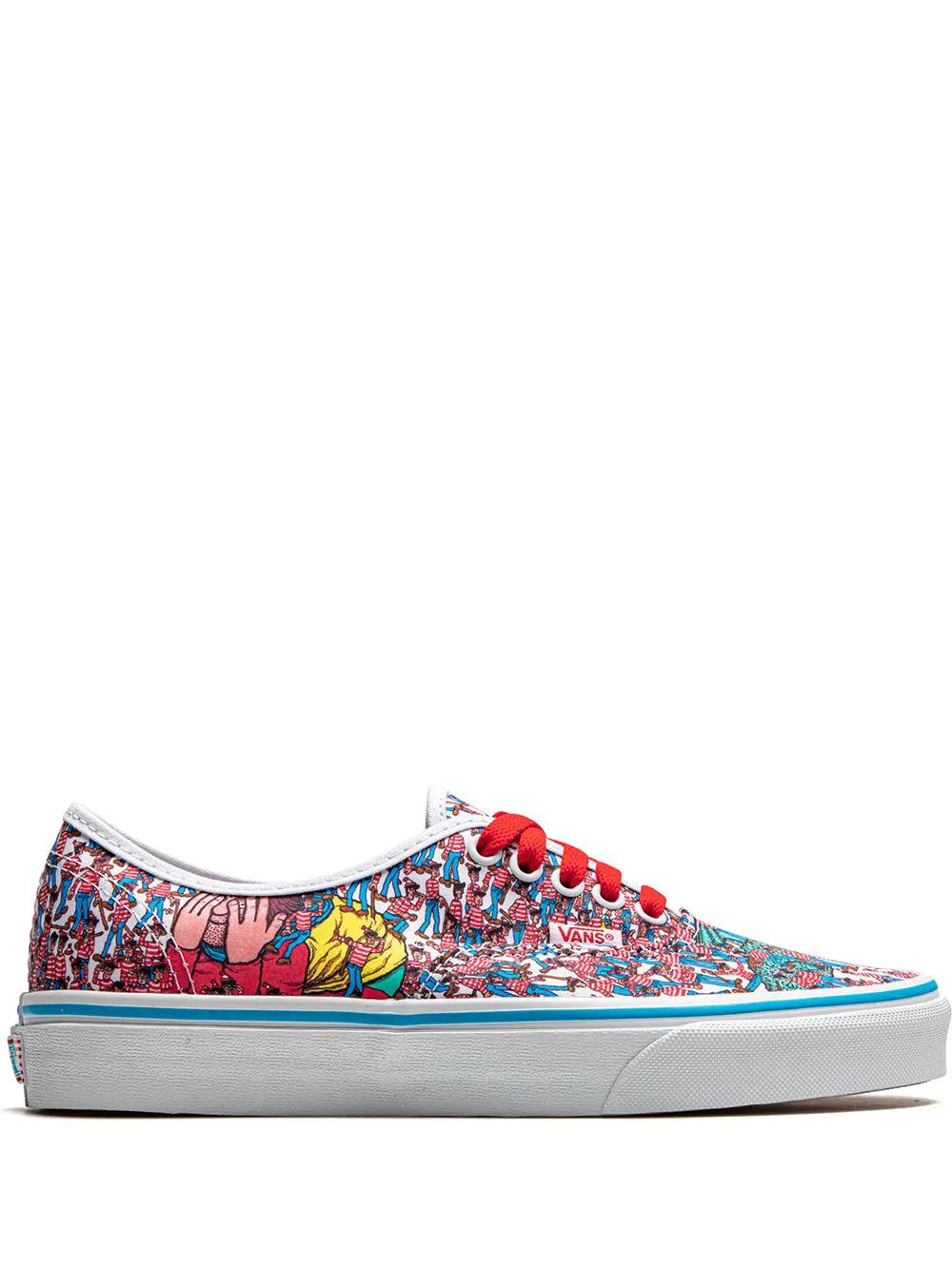 Authentic "Where's Waldo" sneakers by VANS