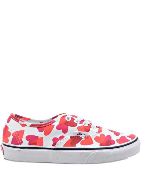 Authentic heart-print sneakers by VANS