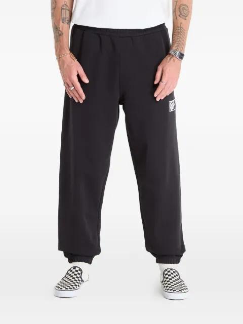 Blocked Box logo-patch cotton track pants by VANS