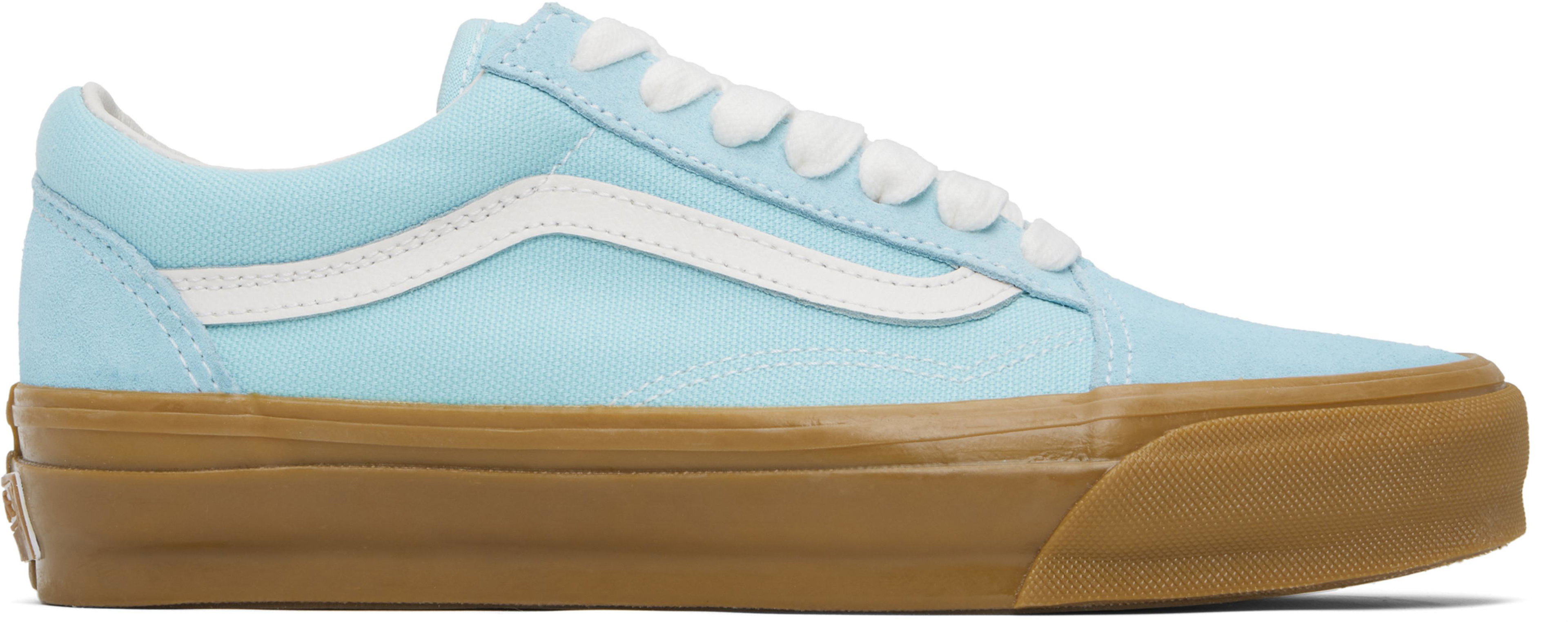 Blue Premium Old Skool Gum Sneakers by VANS