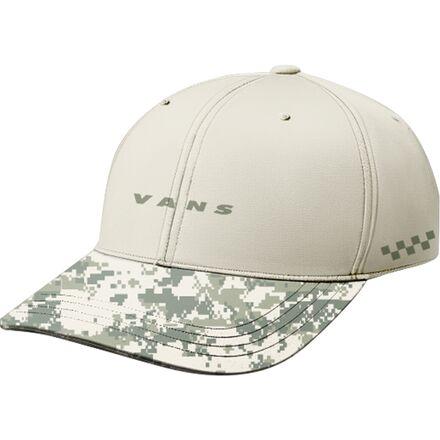 Check Side Curved Bill Jockey Hat by VANS