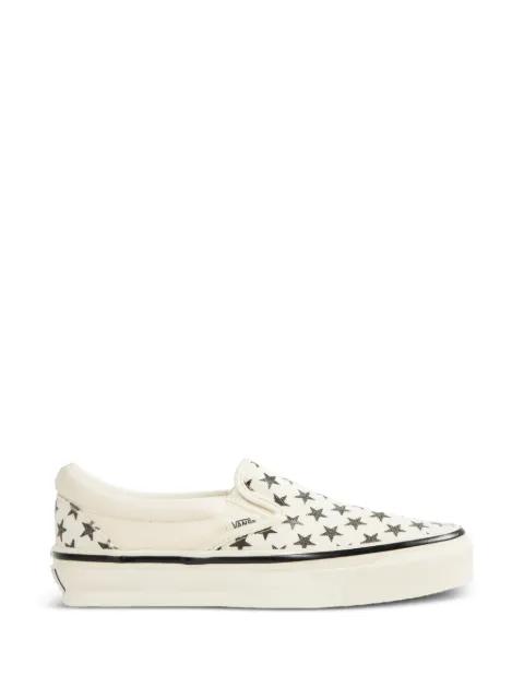 Classic Premium 98 star-print slip-on sneakers by VANS