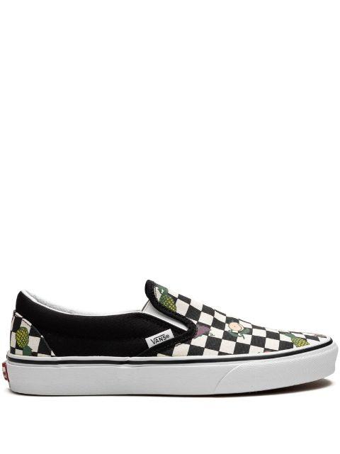 Classic Slip On "Fruit Checkerboard" sneakers by VANS
