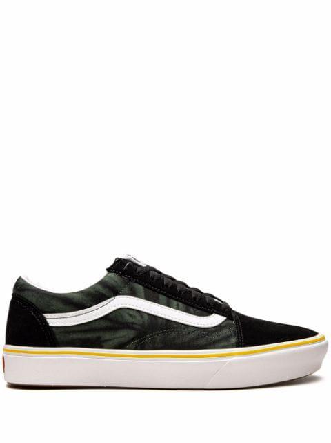 Comfycush Old Skool "Black Tie-Dye" sneakers by VANS
