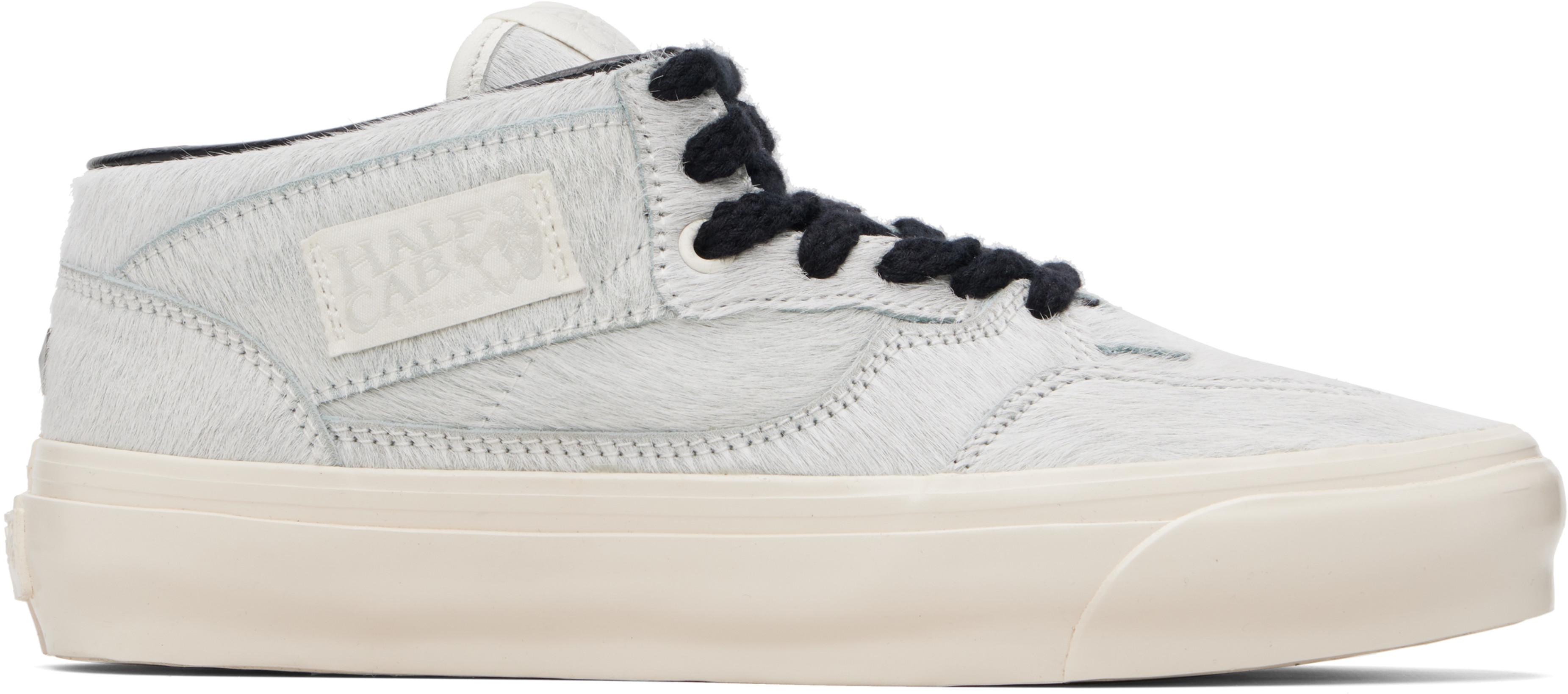 Gray Life Is Unfair Edition LX Half Cab 33 Sneakers by VANS
