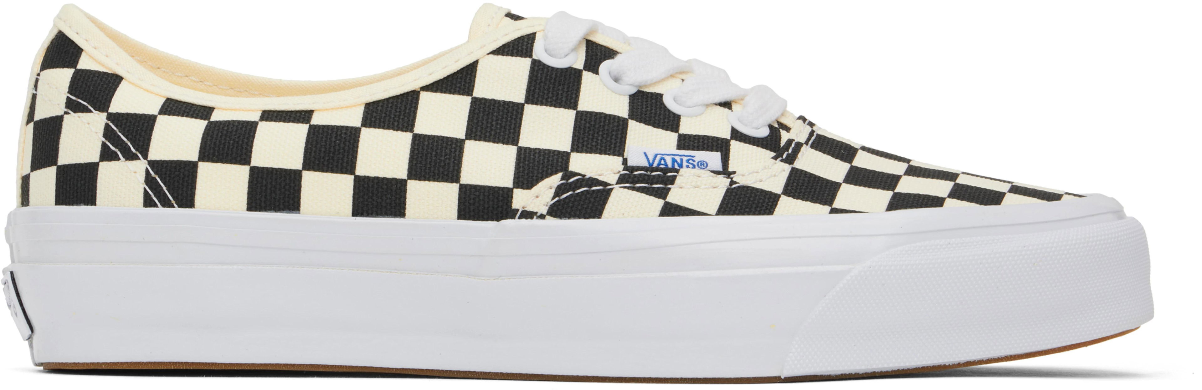 Off-White & Black Authentic Reissue 44 Sneakers by VANS