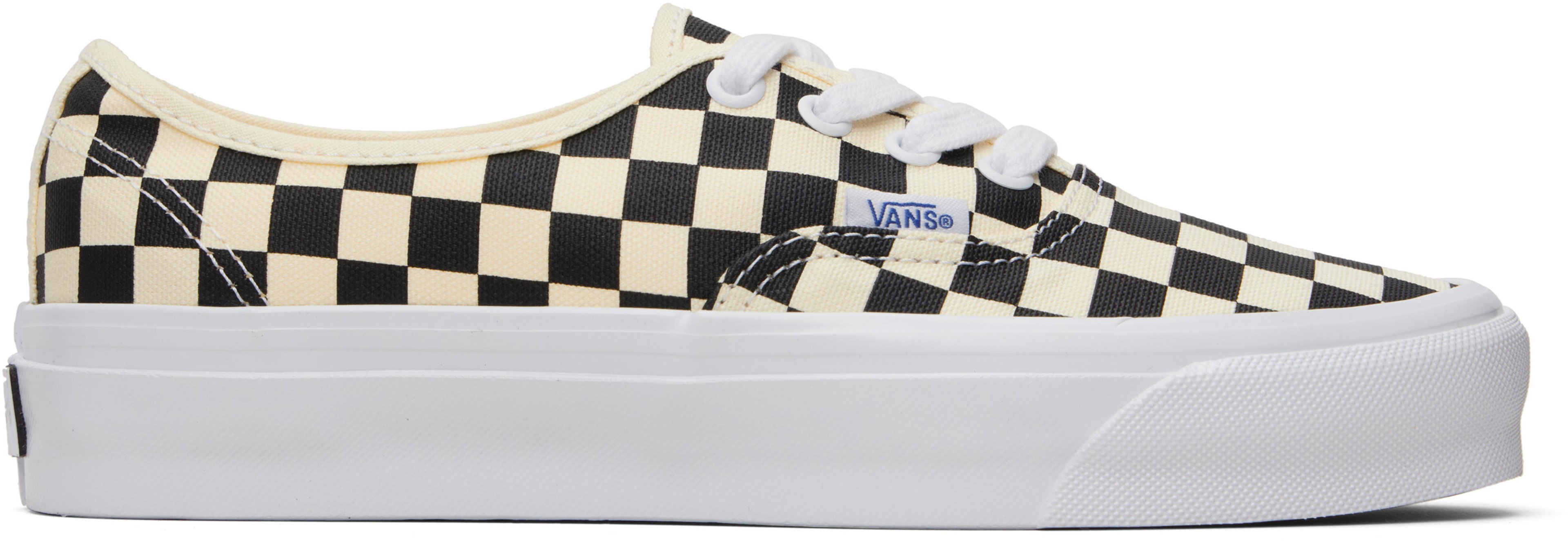 Off-White & Black LX Authentic Reissue 44 Sneakers by VANS