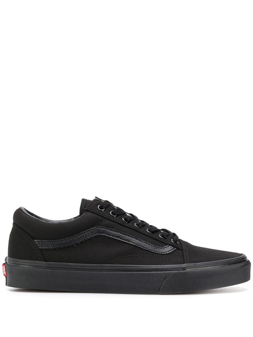 Old Skool "Triple Black Canvas" sneakers by VANS