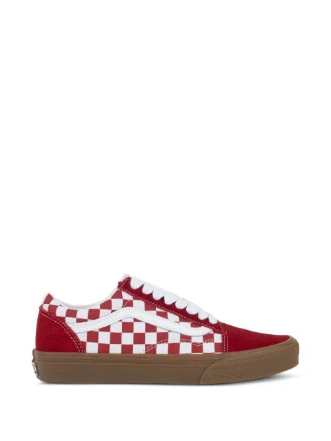 Old Skool check-pattern sneakers by VANS