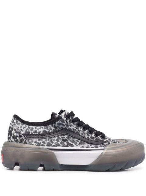 Old Skool leopard-print sneakers by VANS
