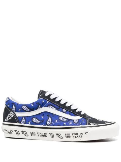 Old Skool paisley-print sneakers by VANS