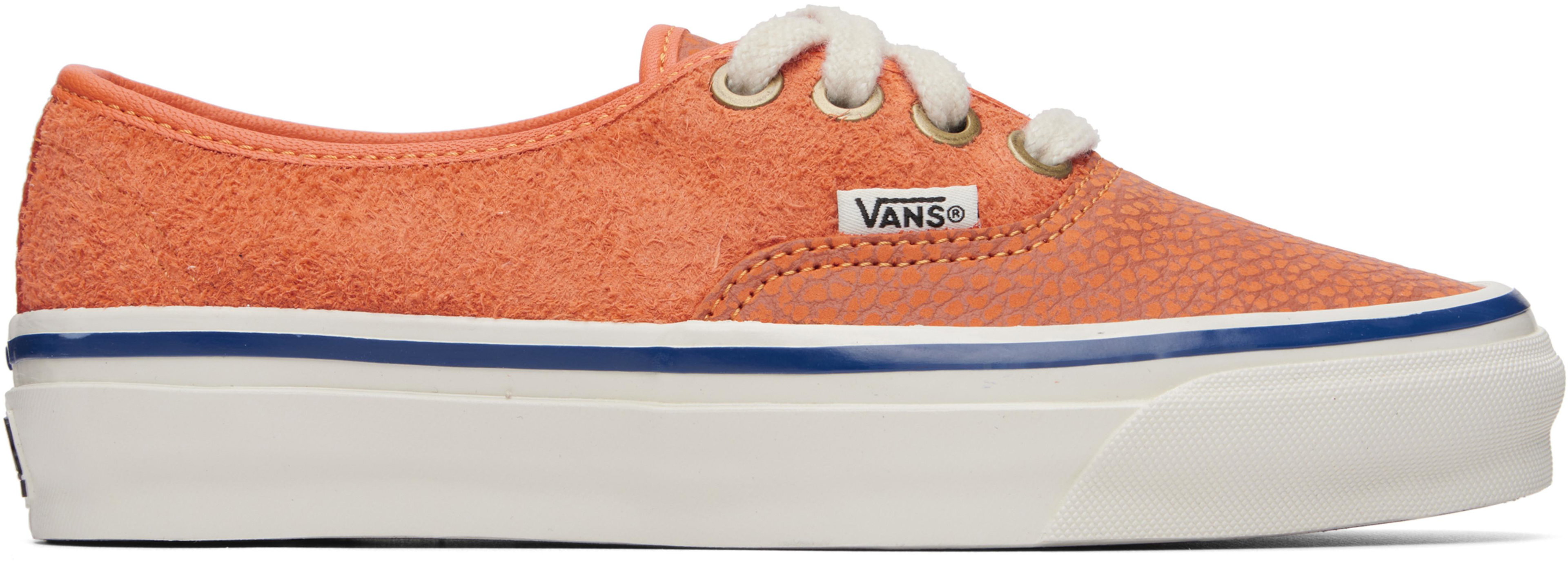 Orange OTW Authentic 44 Siped Vibram Sneakers by VANS