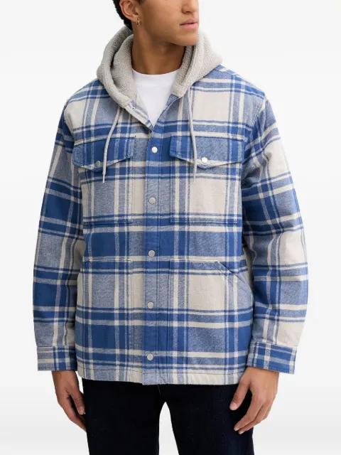 Piedmont Hooded Plaid Shacket jacket by VANS