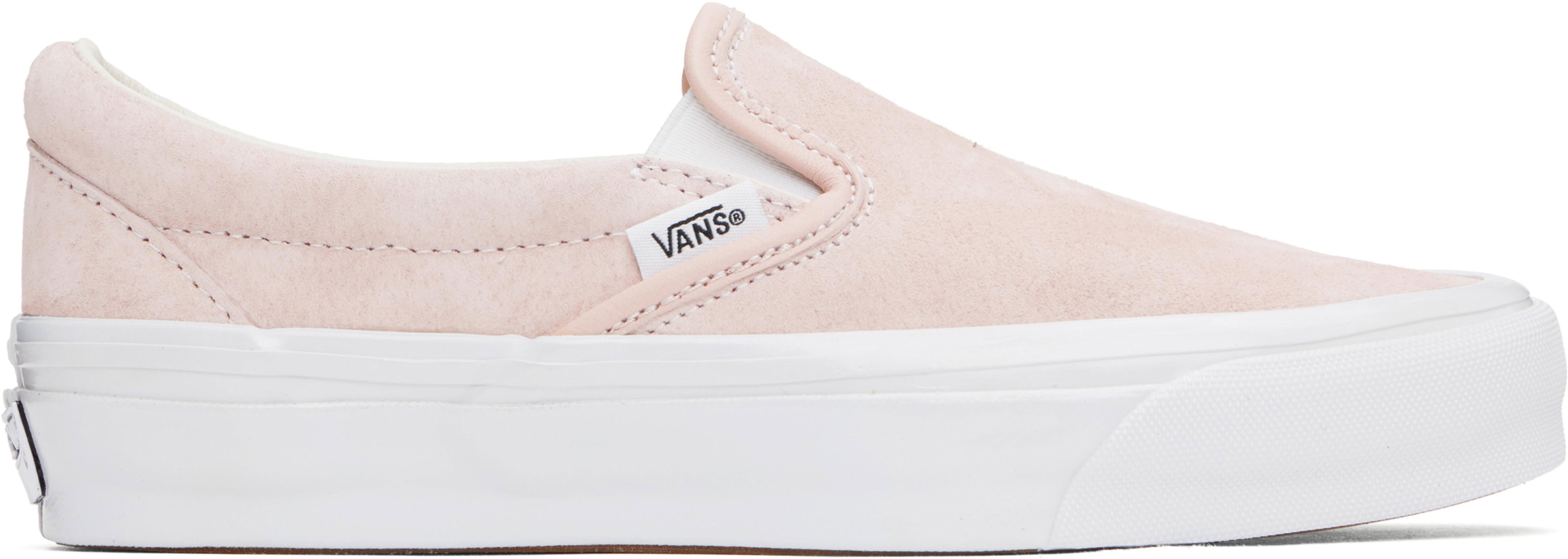 Pink LX Classic Slip-On 98 Sneakers by VANS