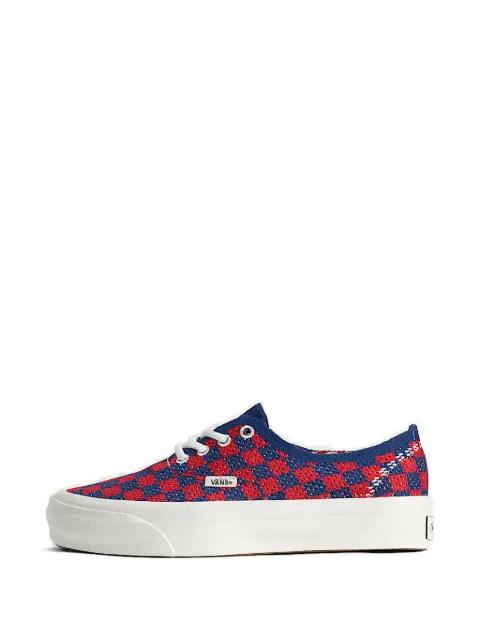 Premium Authentic Checkerboard lace-up sneakers by VANS