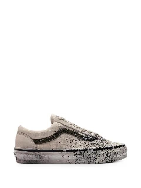 Premium Old Skool paint-splatter sneakers by VANS