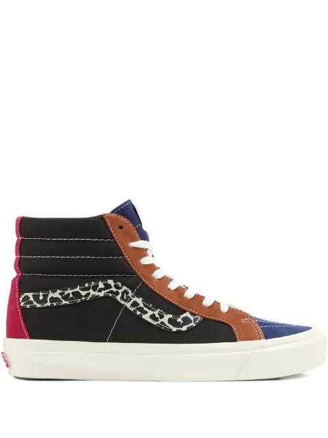 Sk8-Hi 38 DX "Anaheim Factory - Animal Fix Black" sneakers by VANS