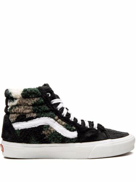 Sk8-Hi Sherpa "Camo" sneakers by VANS