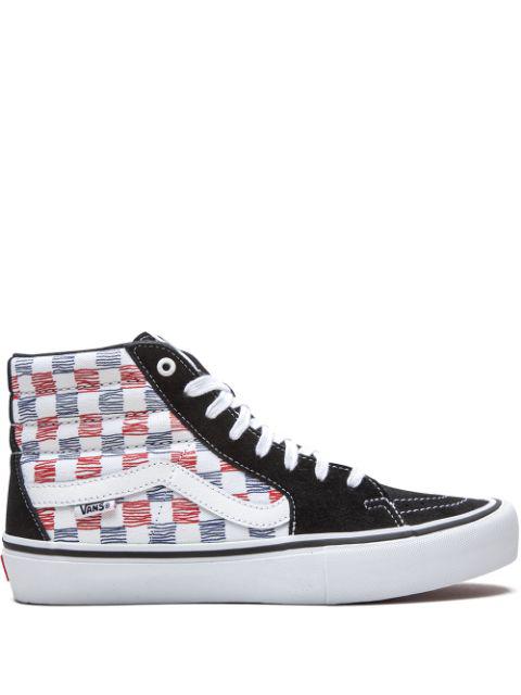 Sk8-Hi "Sketched Checkerboard" sneakers by VANS