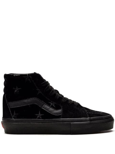 Sk8-Hi Supreme "Velvet Pack Black" sneakers by VANS