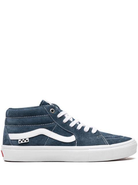 Skate Grosso Mid "Blue/White" sneakers by VANS