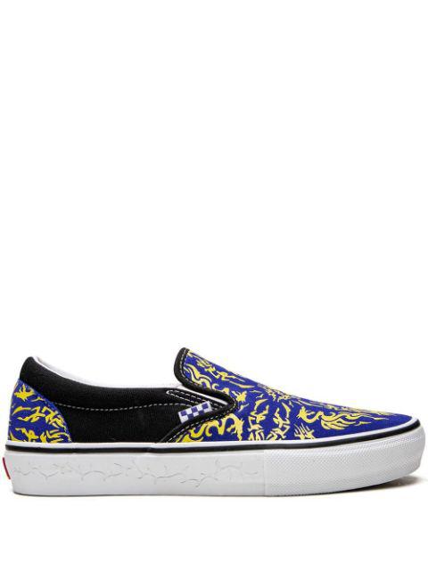 Skate Slip-On "Dragon Flame" sneakers by VANS