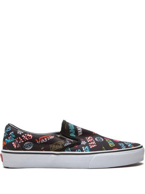 Slip-On "Graffiti" sneakers by VANS