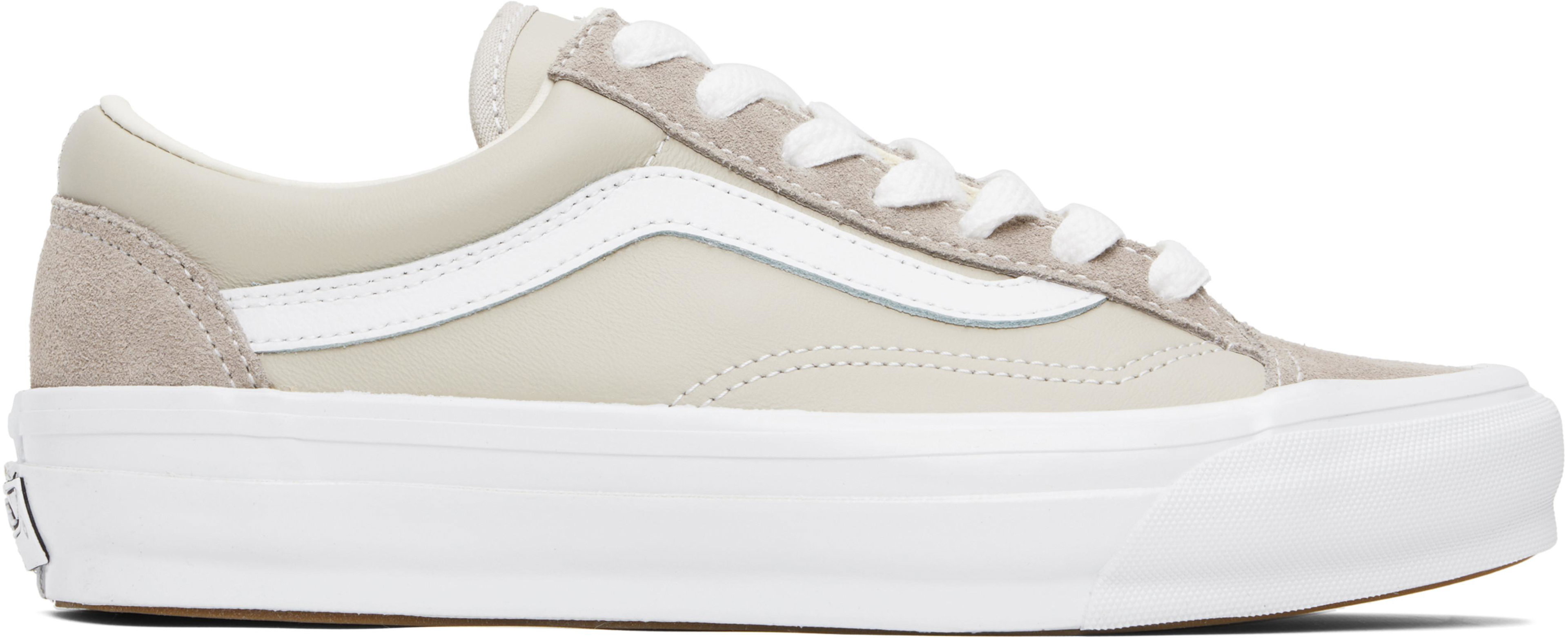 Taupe Old Skool 36 Sneakers by VANS