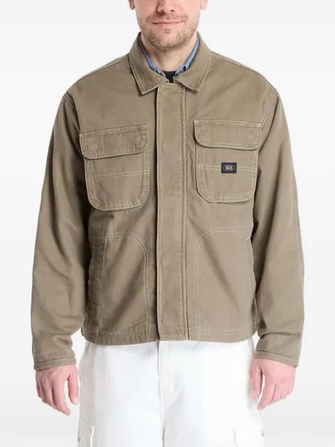 Umber Pigment canvas jacket by VANS
