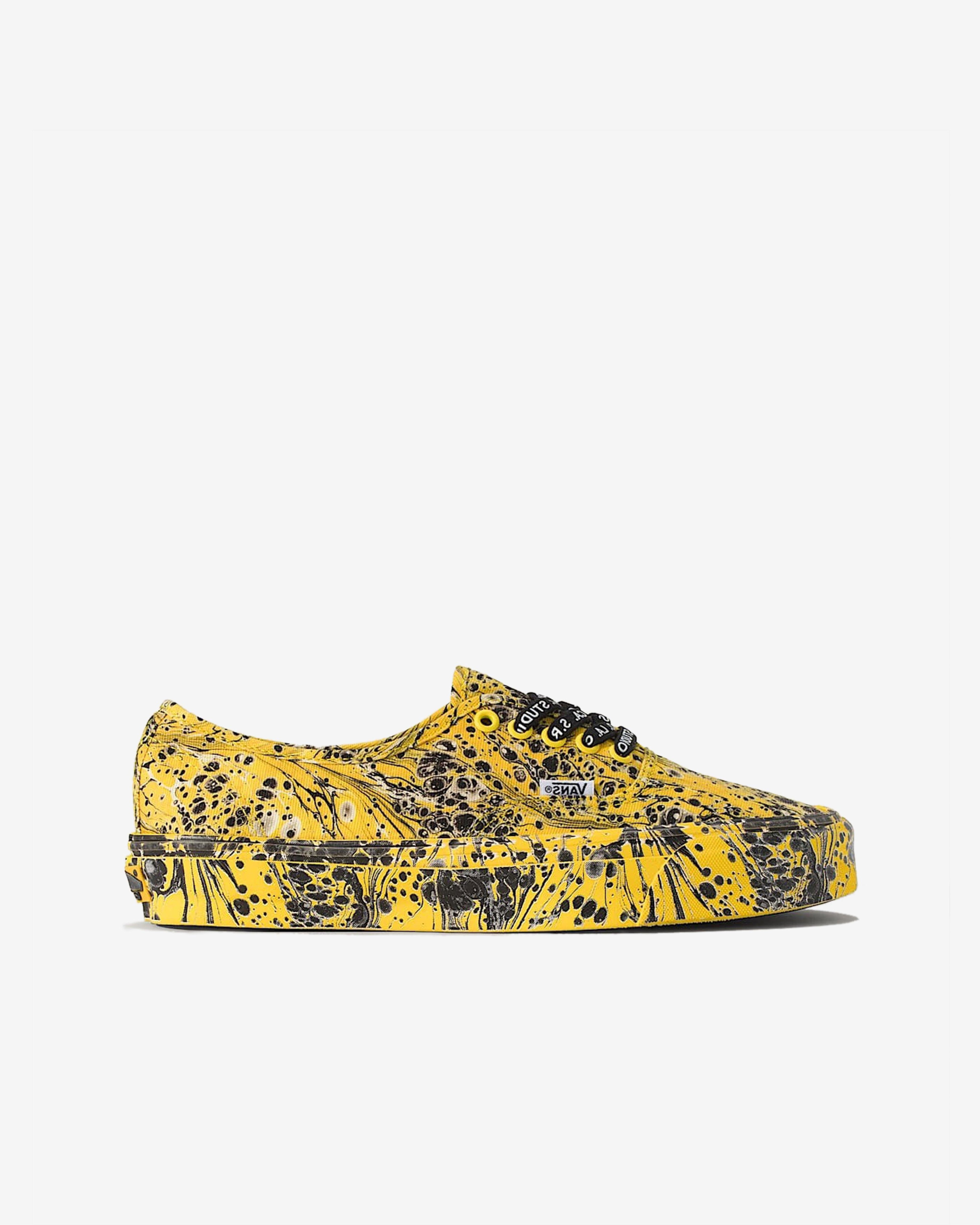 VANS - Men's OTW By Vans x S.R. Studio L.A. CA. Authentic 44 Vibram Sneakers - (Yellow Abstract) by VANS