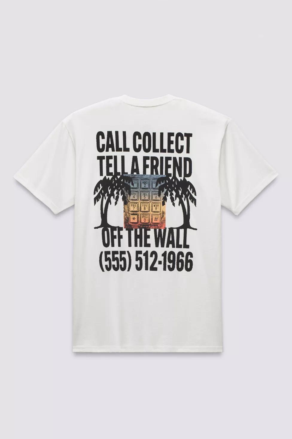 Vans Call Collect Graphic Tee by VANS Vans Call Collect Graphic Tee by VANS