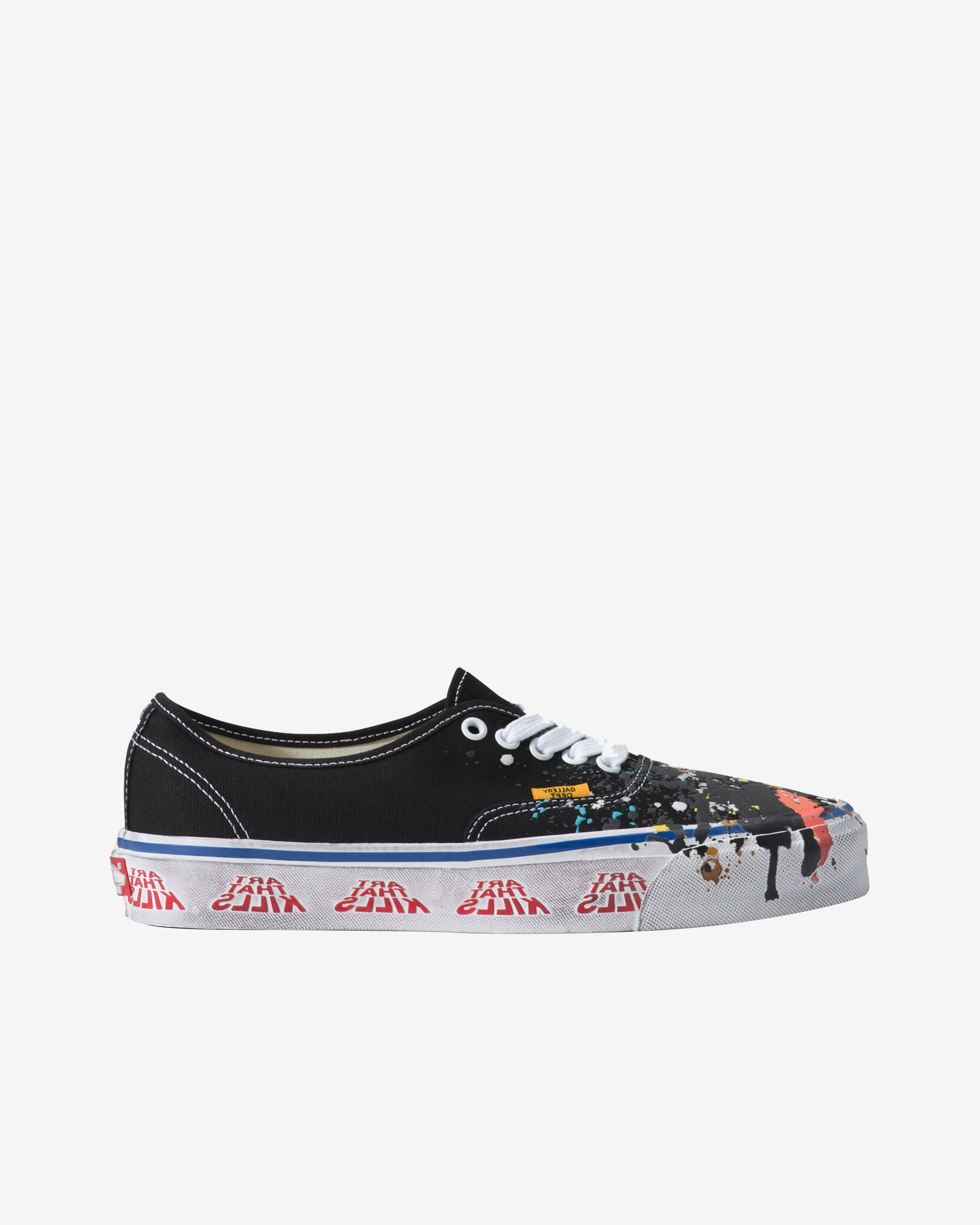 Vans - Gallery Dept. Men's OTW Authentic 44 Sneakers - (Paint/Black) by VANS