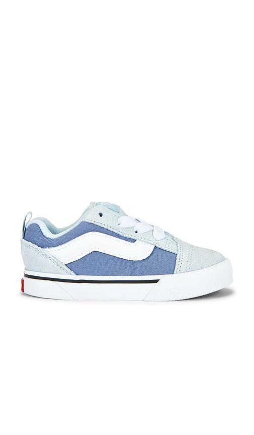 Vans Toddler Knu Skool Elastic Lace in Blue by VANS