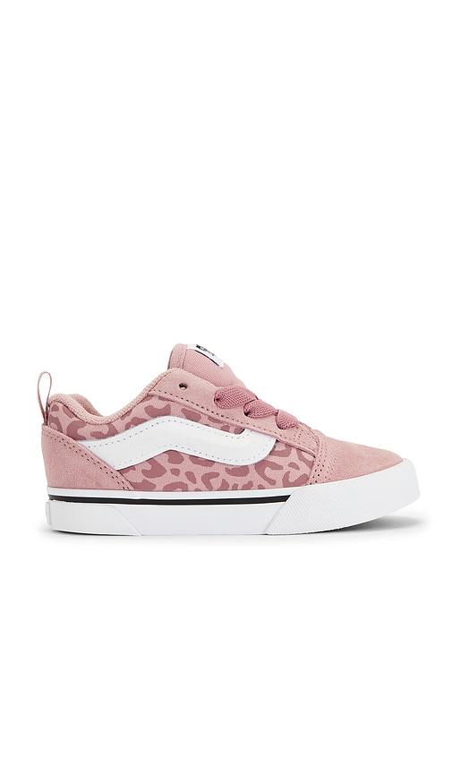 Vans Toddler Knu Skool Elastic Lace in Mauve by VANS