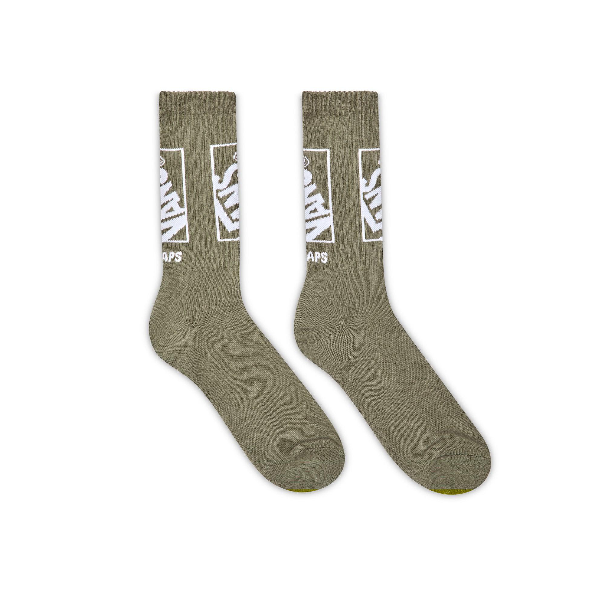 Vans - WTAPS Crew Sock - (Smokey Oak) by VANS