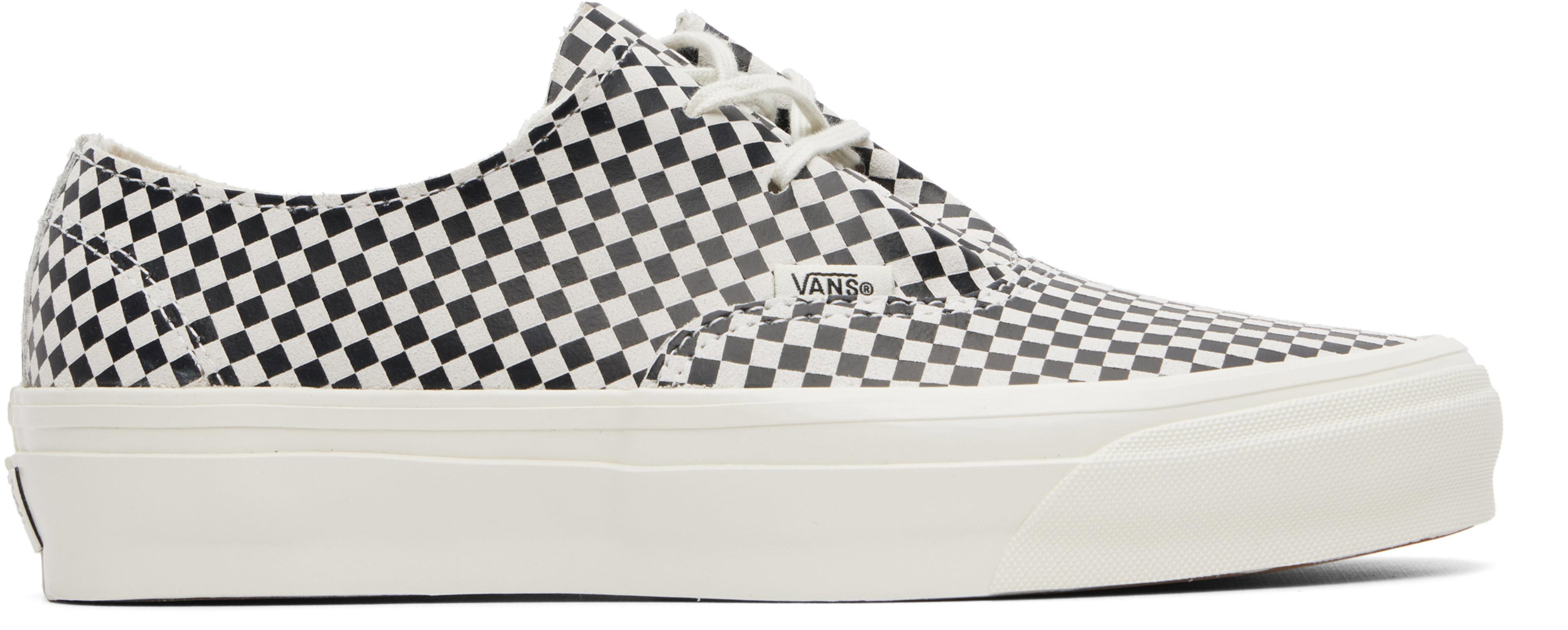 White & Black LX Authentic Ease Sneakers by VANS