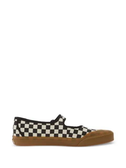 checkerboard buckle-fastening sneakers by VANS